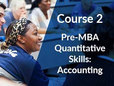 Pre-MBA Quantitative Skills: Accounting Course