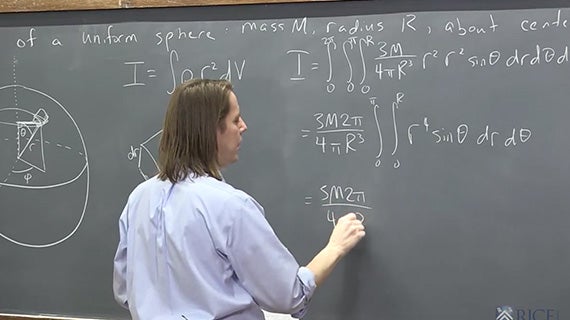 Lecture sample image for Intro to Mechanics