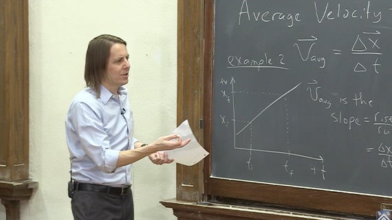 Lecture sample image for Intro to Mechanics
