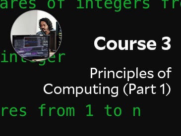 Principles of Computing - Part 1 (Course 3)