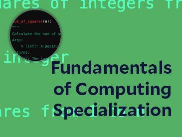 Fundamentals of Computing Specialization (7 Courses)